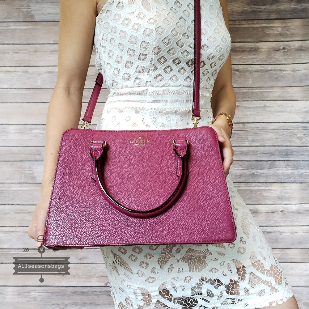 Kate Spade Lise Mulberry Satchel Rioja - Picture 3 of 8